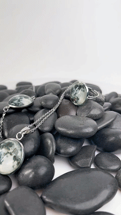 Luna Eterna – Conjunto de Joyería Cielo Nocturno