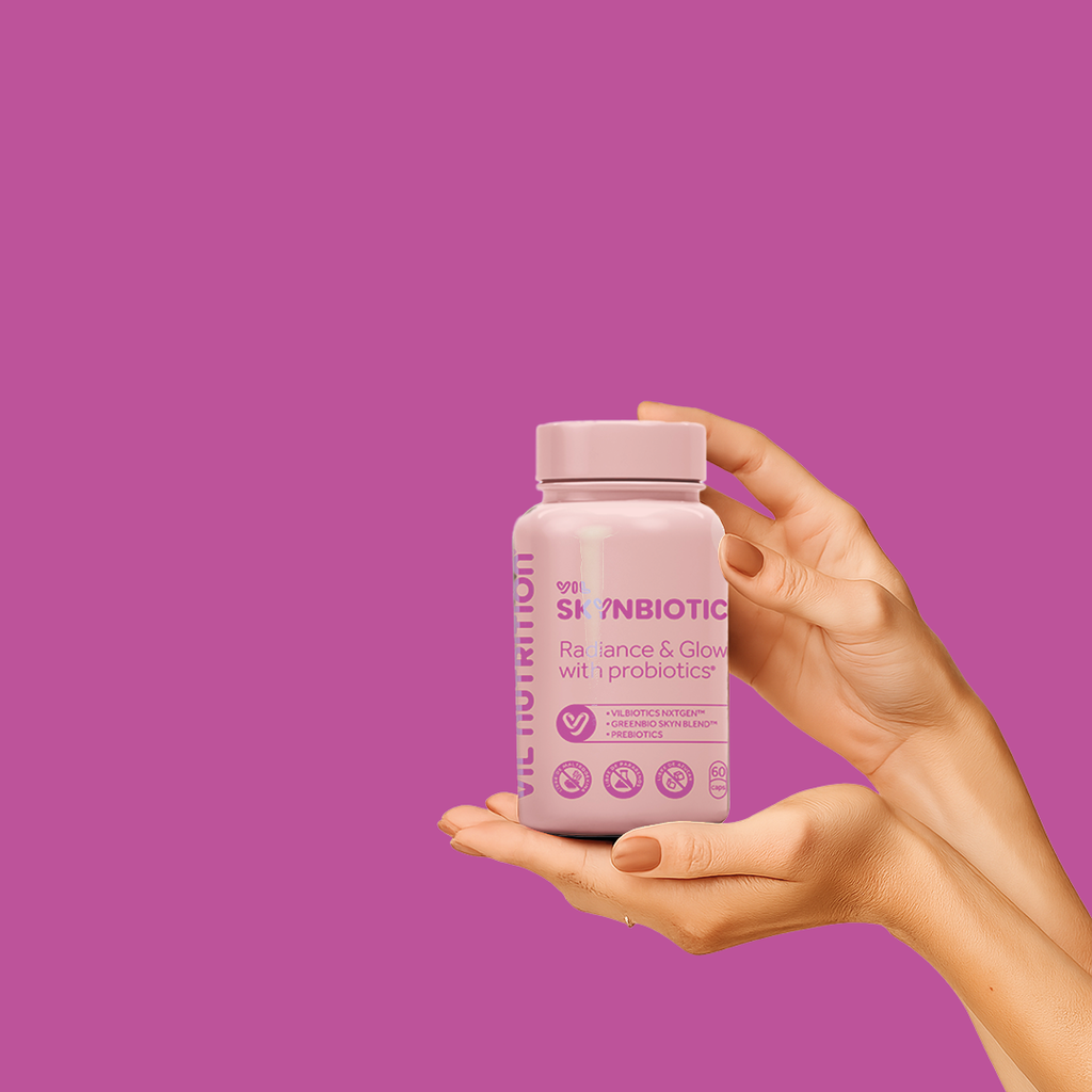 Vil SkynBiotic™ – El probiótico que ilumina tu piel desde adentro y reestablece el brillo de tu rostro